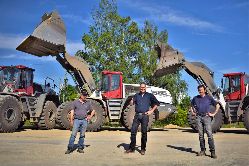 Profitability as a unique selling point: Three Liebherr L 586 XPower® wheel loaders for BTB Group Berlin